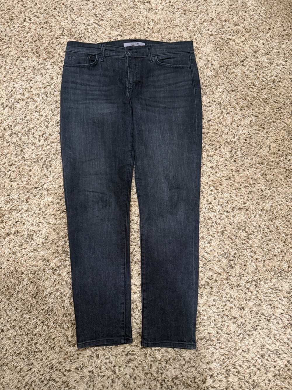 Joe's Jeans Black Straight Leg Denim